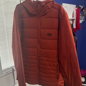 Outdoor Research Men's Jacket in Rust